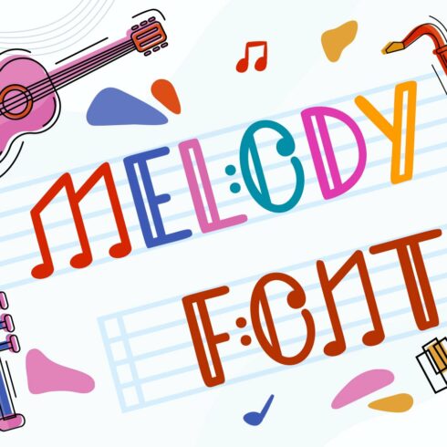 Melody Font cover image.