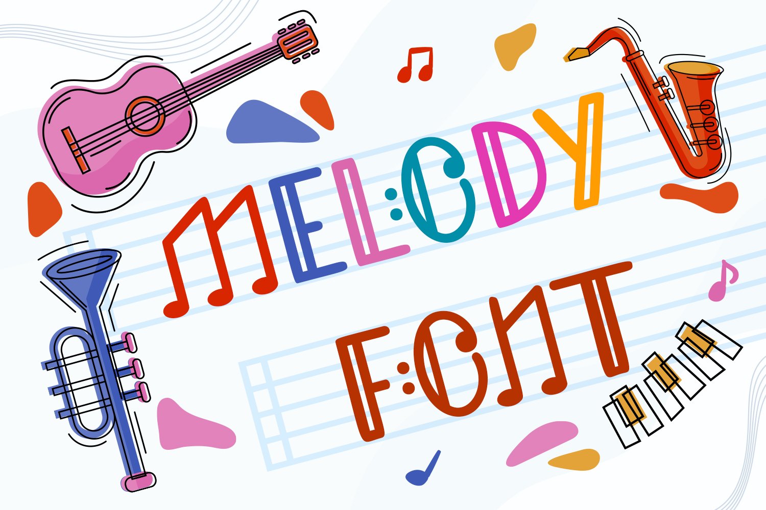 Melody Font cover image.