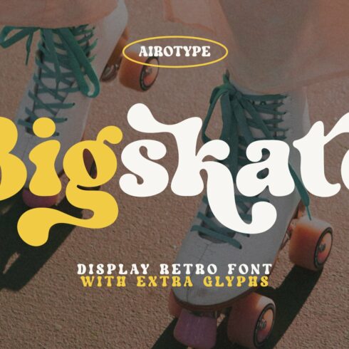 Bigskate - Vintage Retro Fontcover image.