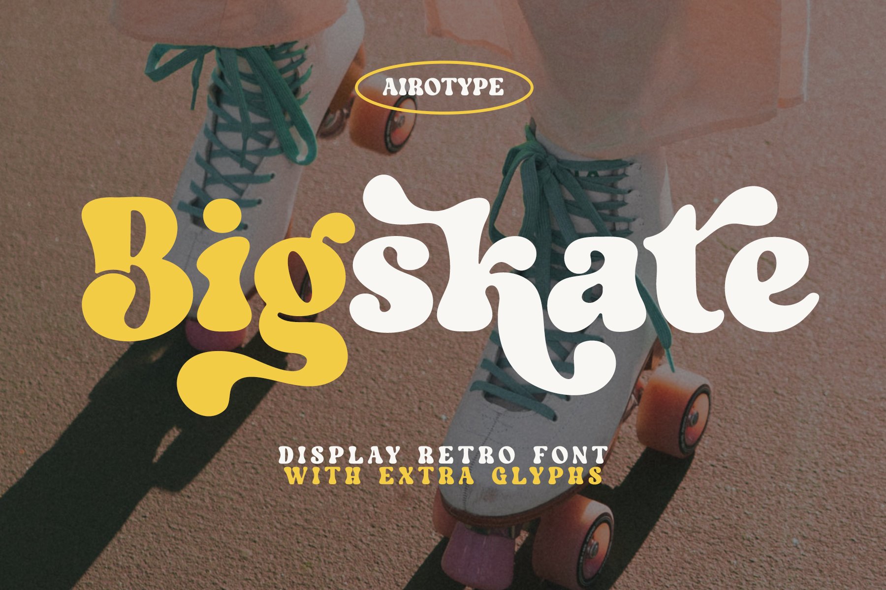 Bigskate - Vintage Retro Fontcover image.
