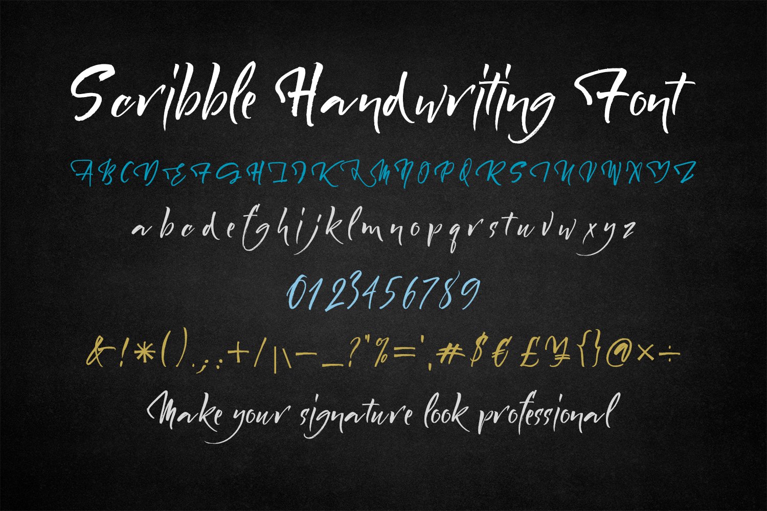 Scribble Font cover image.