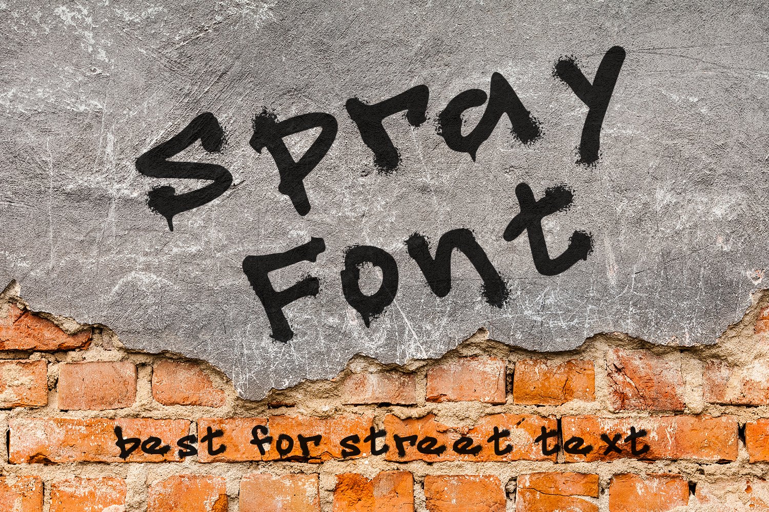 Spray Font cover image.