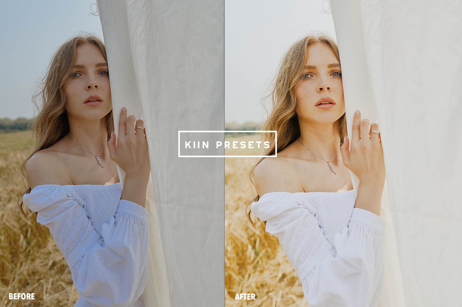 01kiin lightroom presets summer presets summer filter influencer presets blogger filter outdoor presets spring aesthetic presets meadow preset 320