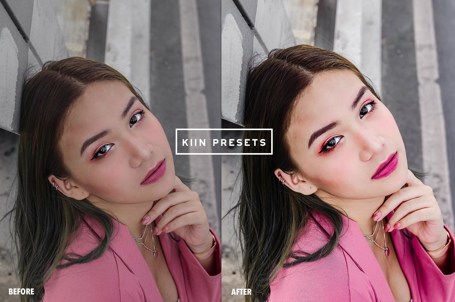 01kiin lightroom presets that girl presets influencer presets blogger presets that girl aesthetic beauty presets makeup presets mua no filter 534