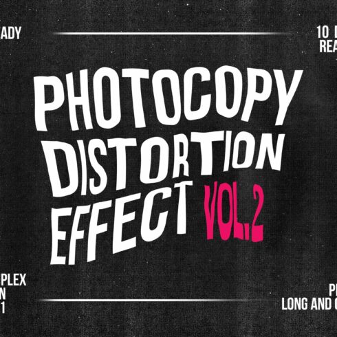 Photocopy Distortion Effect - vol. 2cover image.