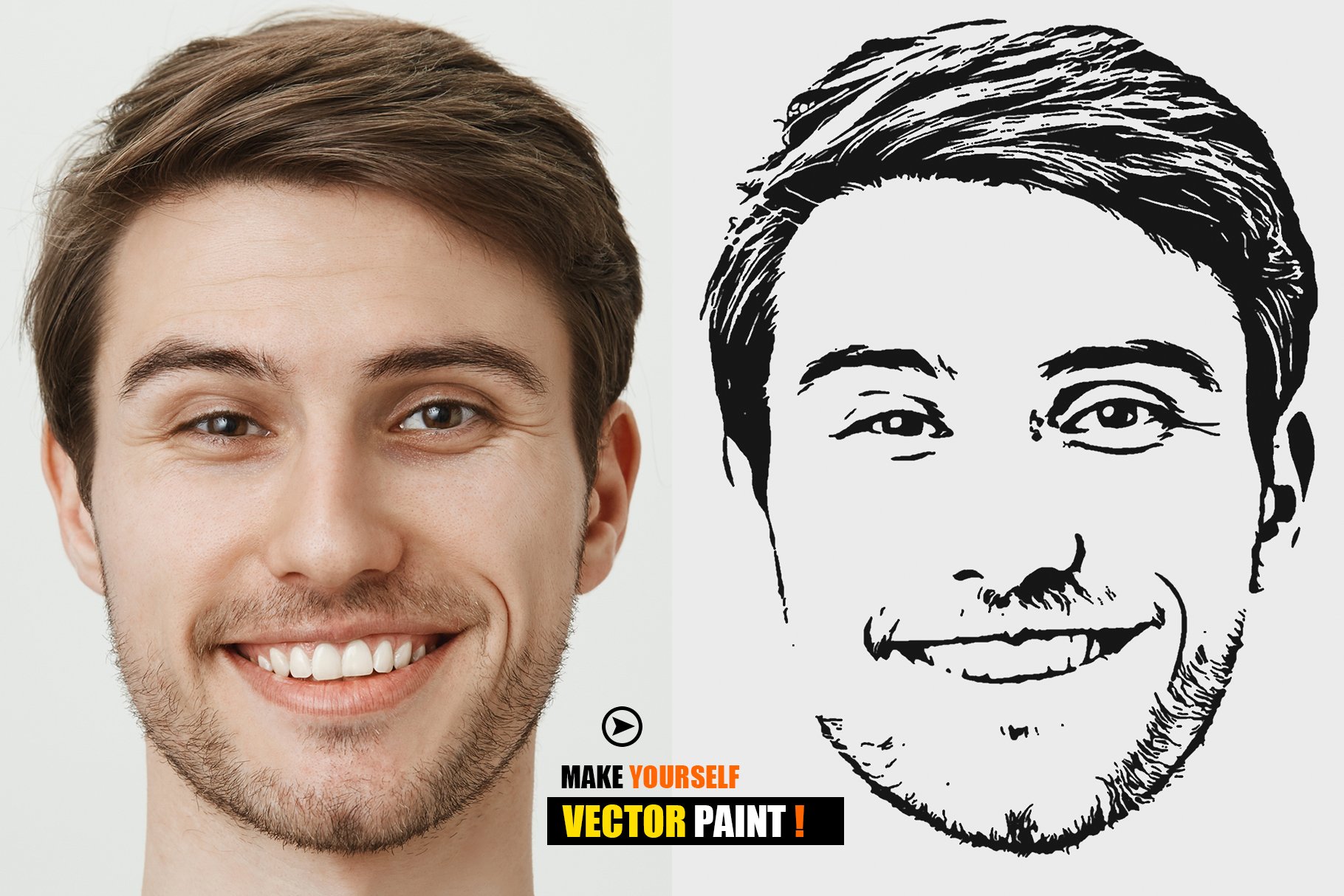 Vector Art Photoshop Actionpreview image.