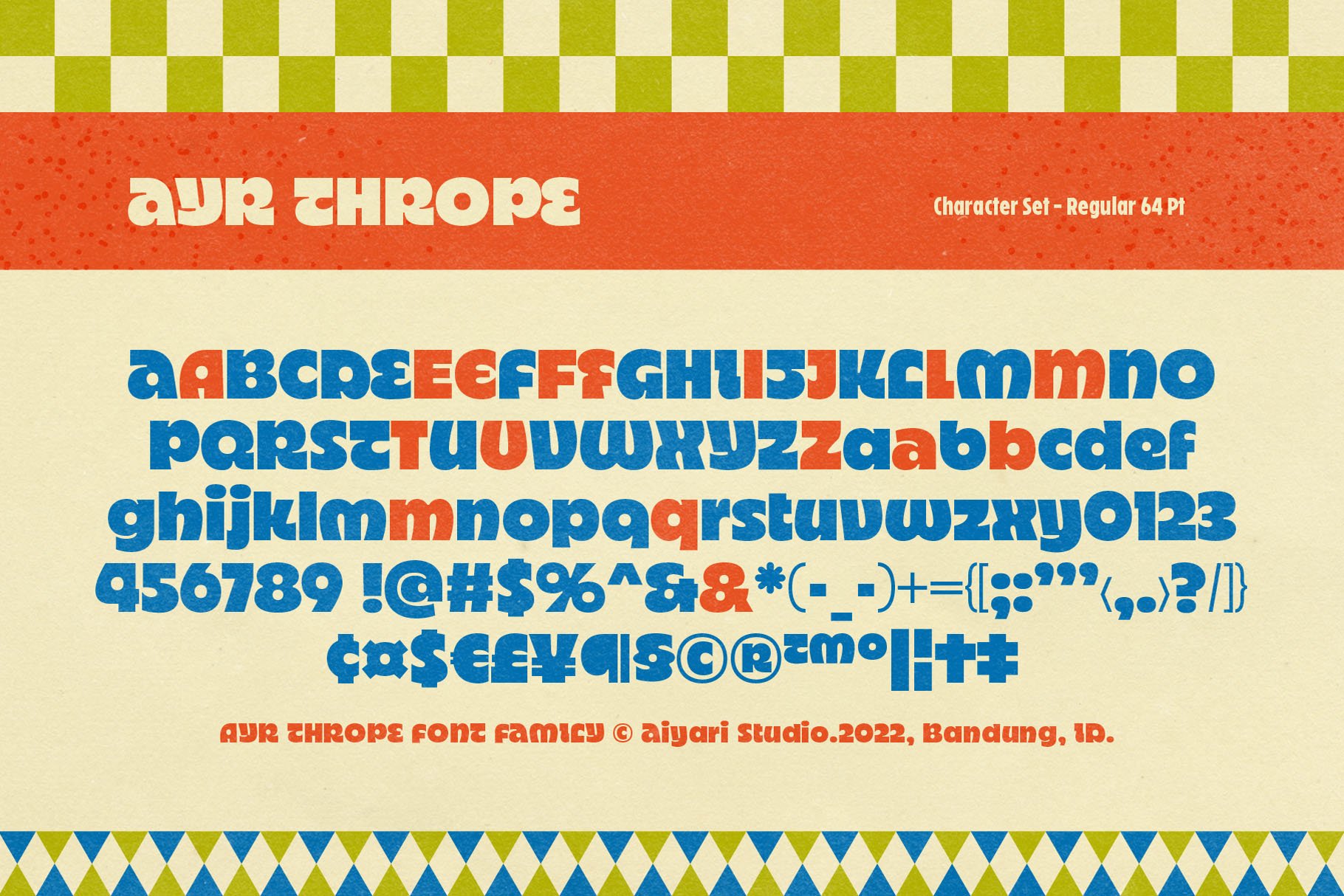 Thrope Font Family preview image.