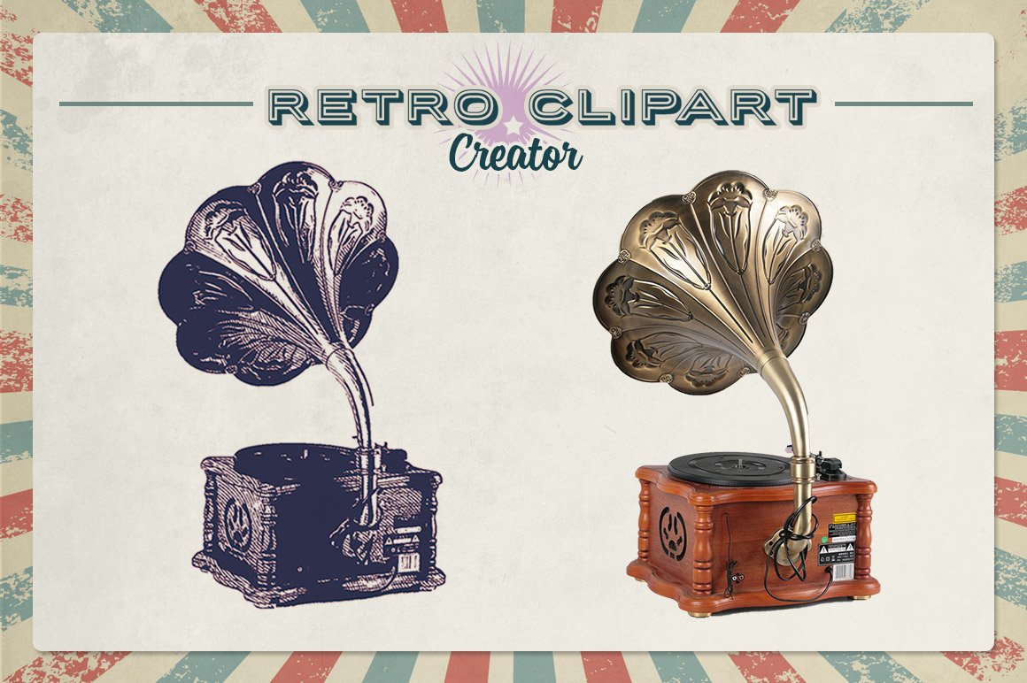 Retro Clipart Creatorpreview image.