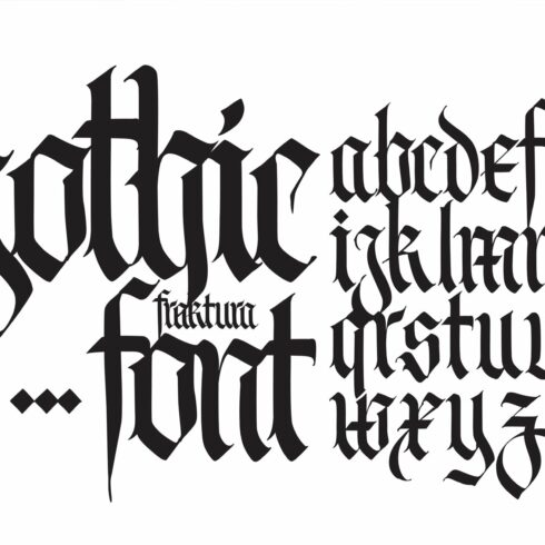 Gothic font 04 cover image.