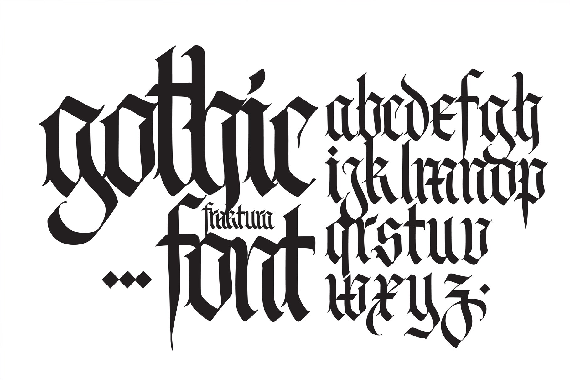 Gothic font 04 cover image.