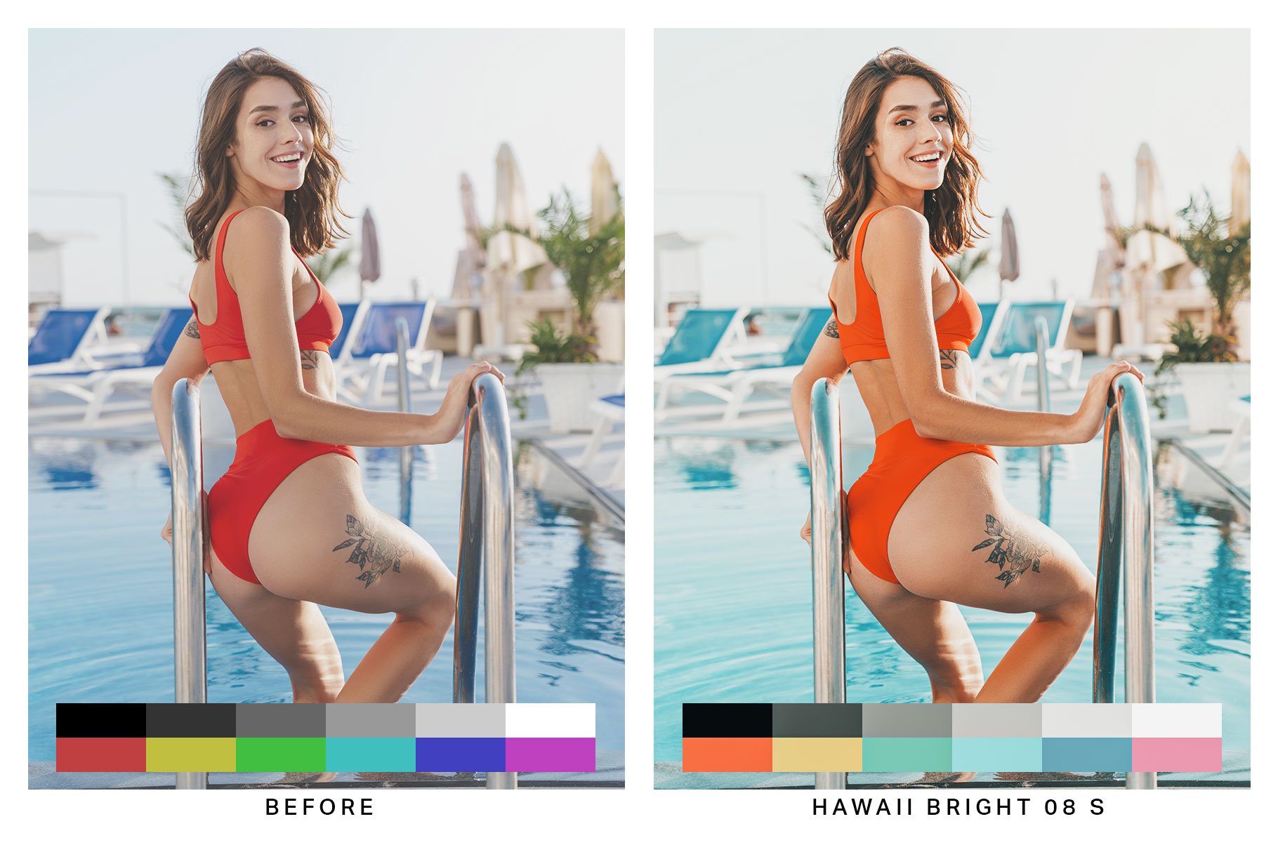 50 Papaya Lightroom Presets and LUTspreview image.