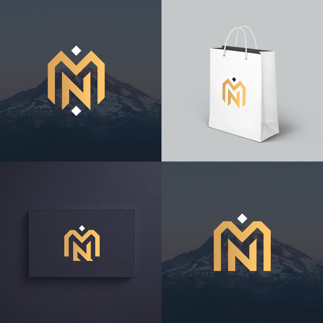 Luxury Letter M logo - MasterBundles