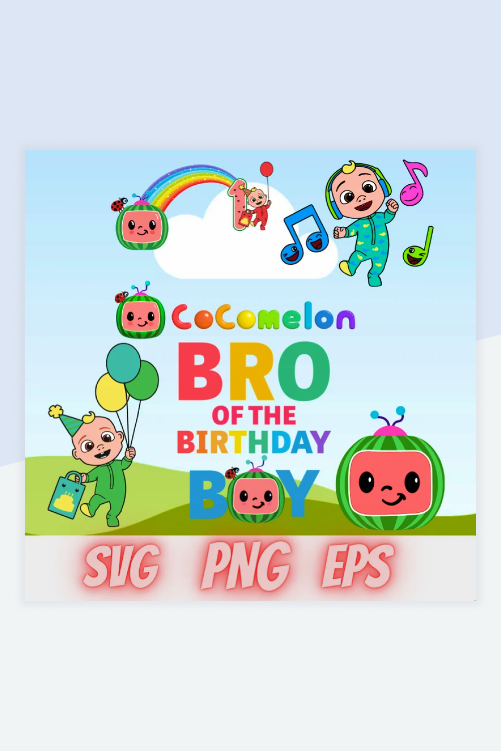 Cocomelon Family svg, Cocomelon Birthday, Cocomelon logo, Co - Inspire  Uplift  Baby boy 1st birthday party, 2nd birthday party for boys, Baby  birthday party theme