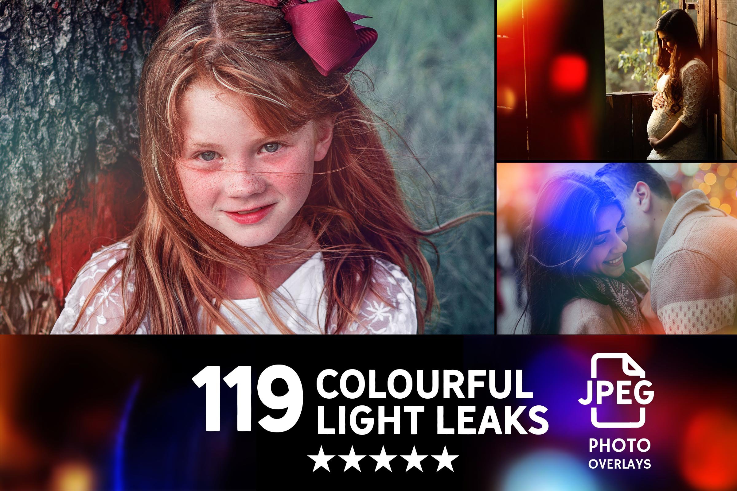 023. 119 colorful light leaks photo overlays 927