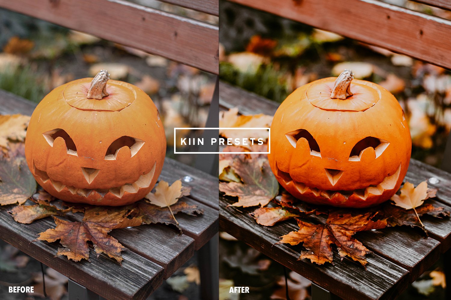 02kiin lightroom presets halloween presets halloween filter spooky presets orange black presets fall presets halloween 323