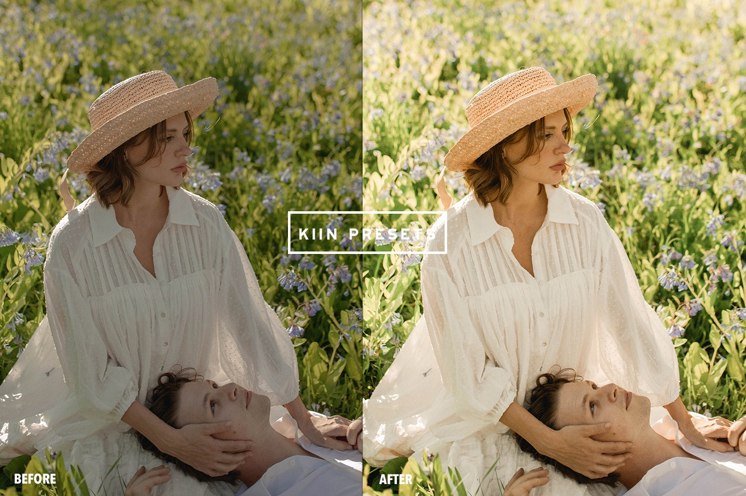 02kiin lightroom presets summer presets summer filter influencer presets blogger filter outdoor presets spring aesthetic presets meadow preset 559