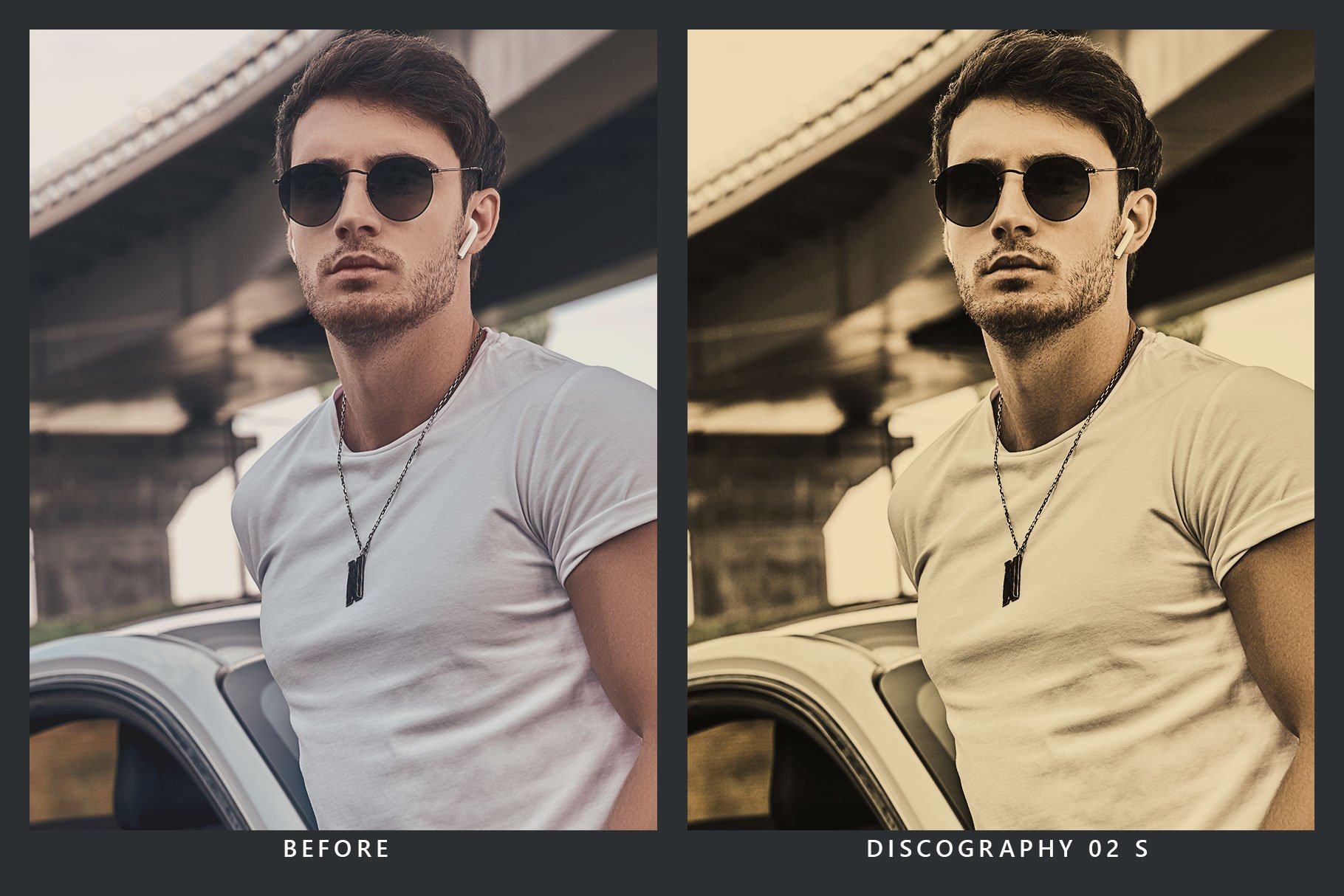 20 Gold Lightroom Presets and LUTspreview image.