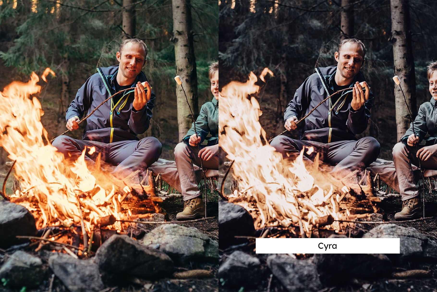 20 Campfire Lightroom Presets & LUTspreview image.