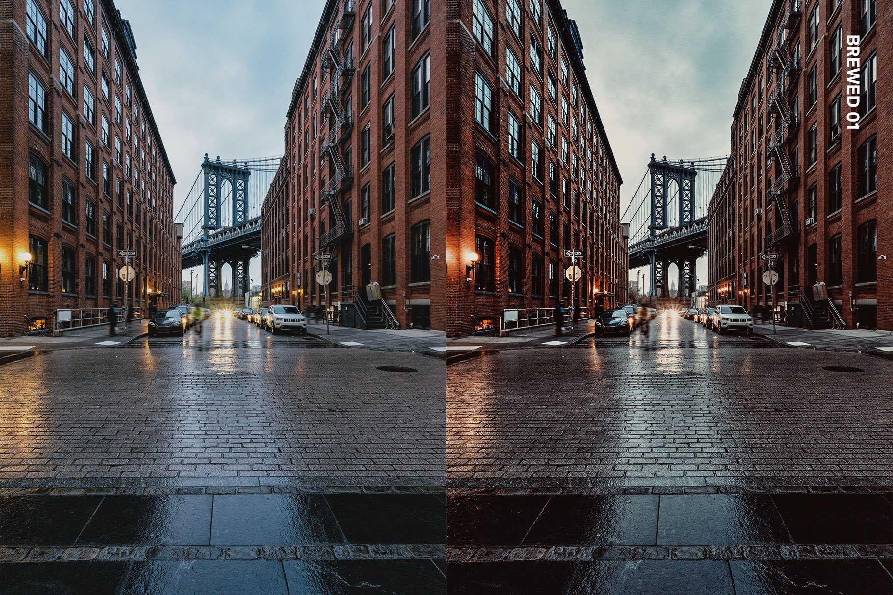 25 NYC Lightroom Presets and LUTspreview image.