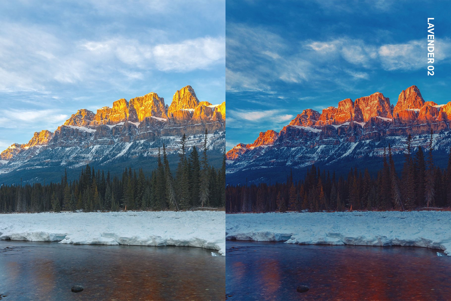 25 Banff Lightroom Presets and LUTspreview image.