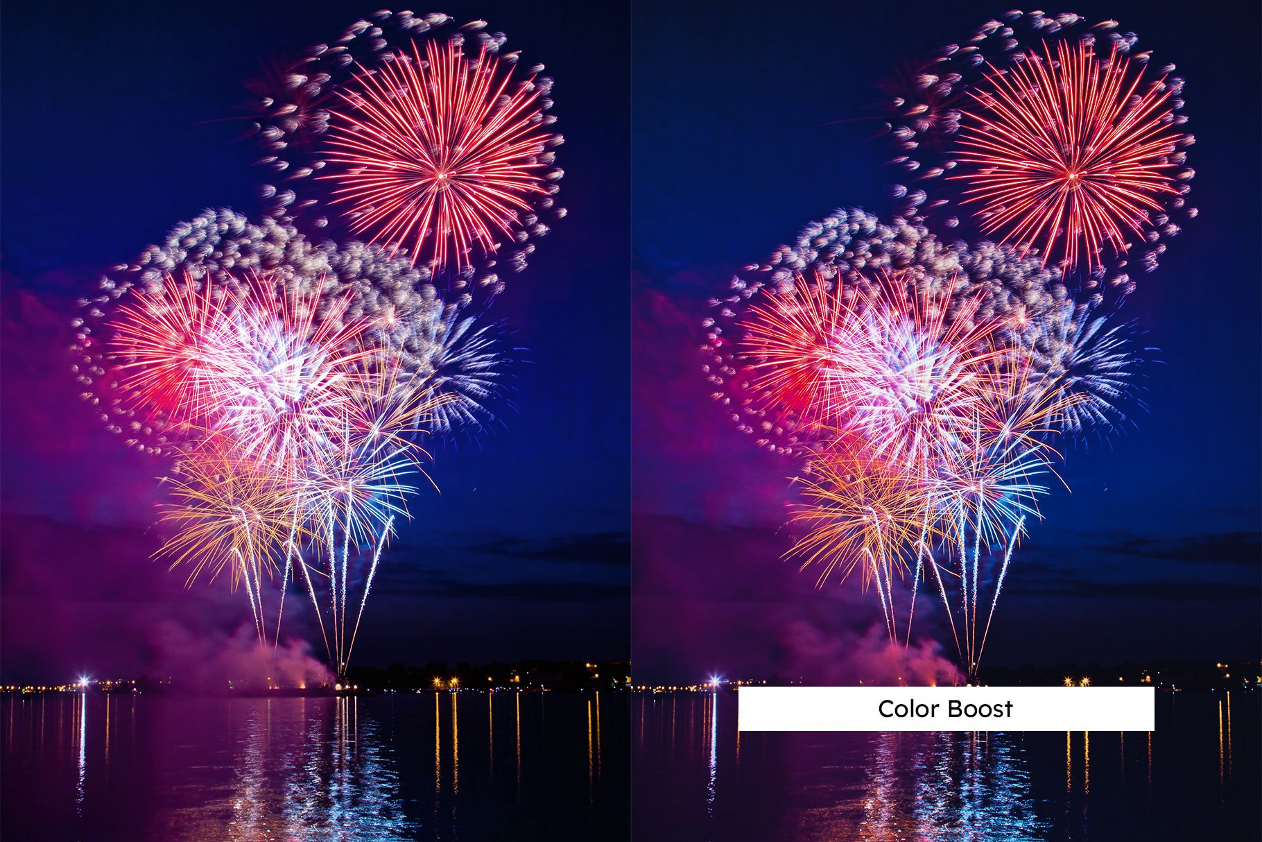 20 Fireworks Lightroom Presets LUTspreview image.