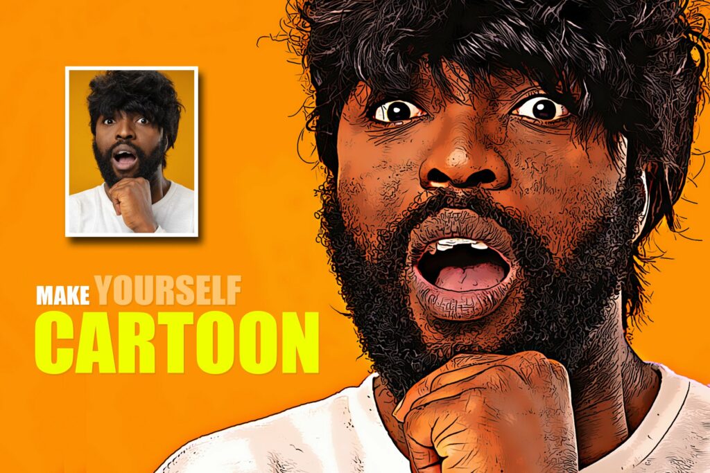 Cartoon Maker Photoshop Action – MasterBundles