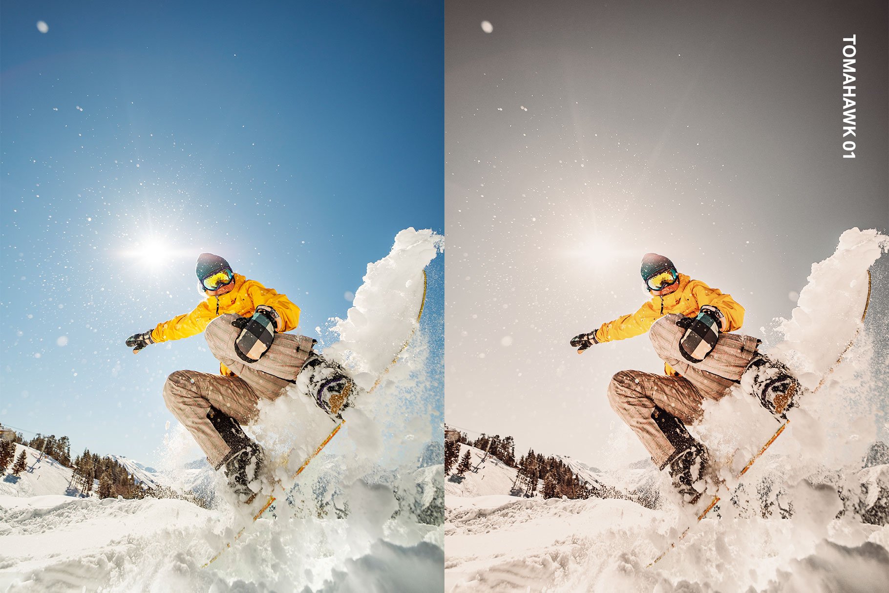 25 Snowboarding Lightroom Presetspreview image.