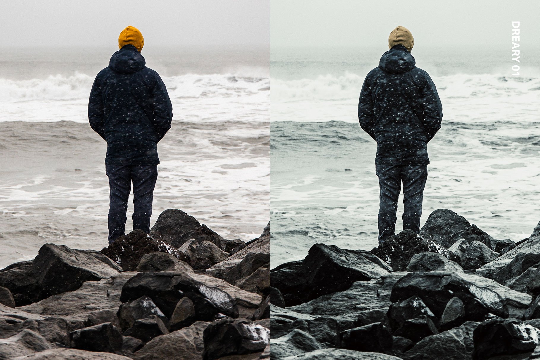 14 Sombre Lightroom Presets and LUTspreview image.