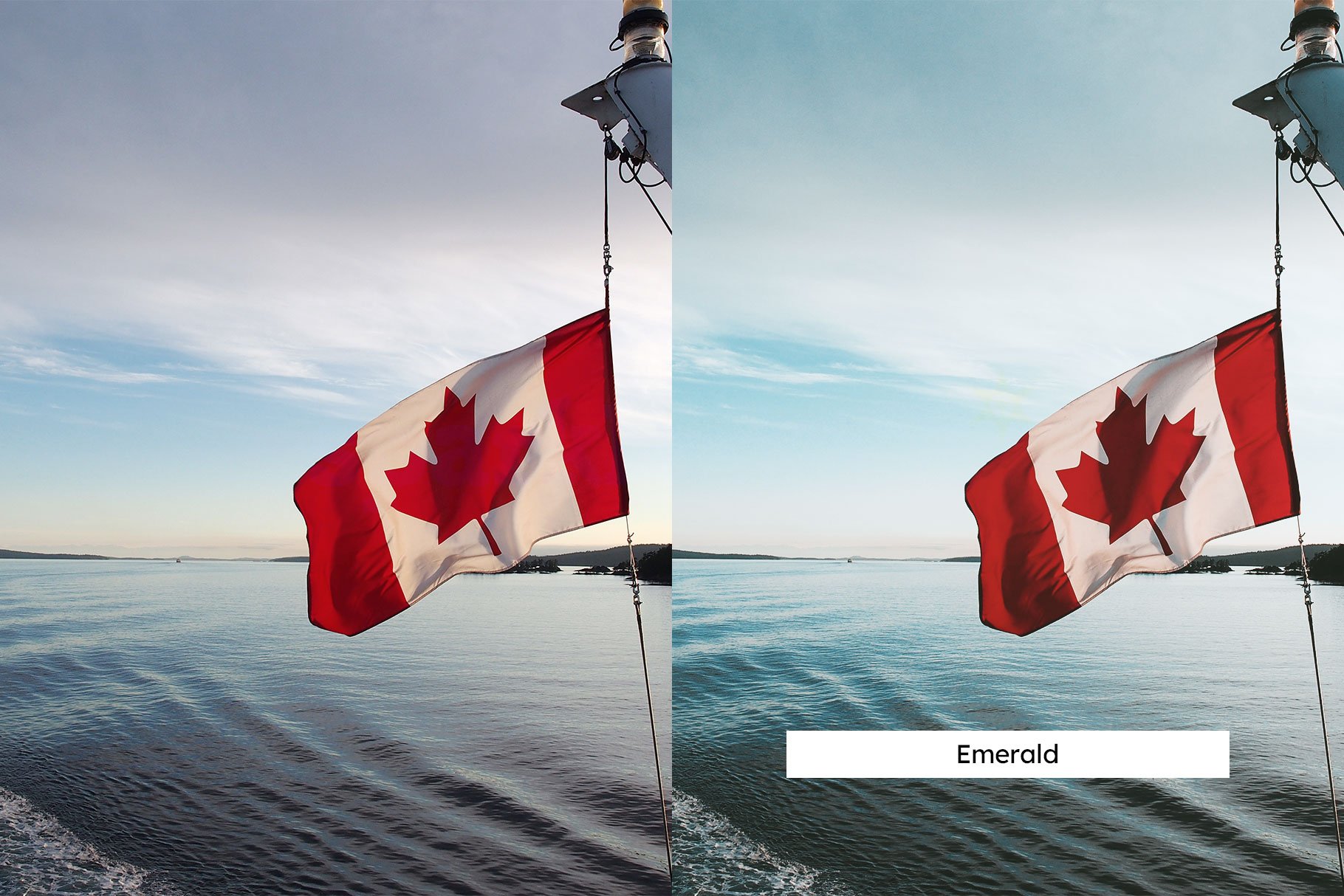 20 Canada Day Lightroom Presets LUTspreview image.