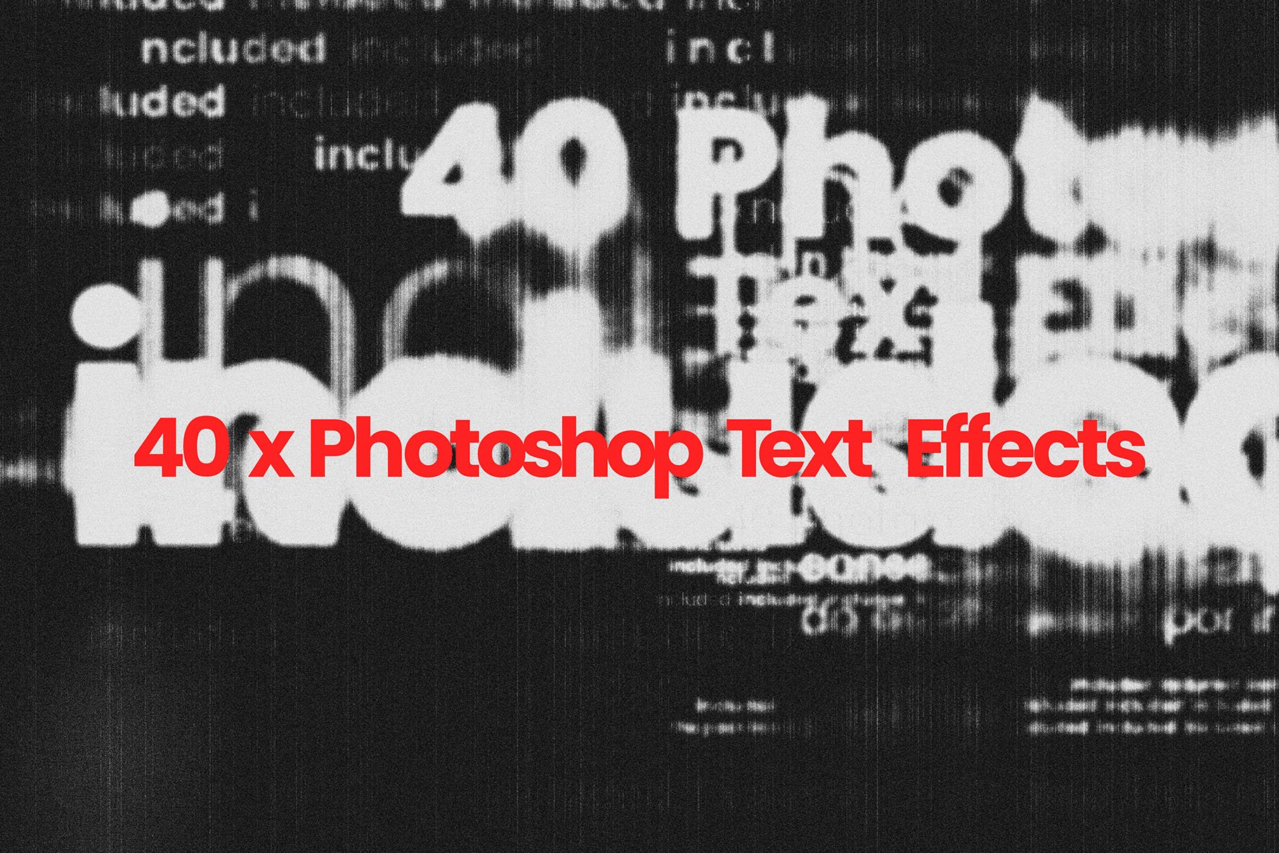 40 x Photoshop Text Effectspreview image.