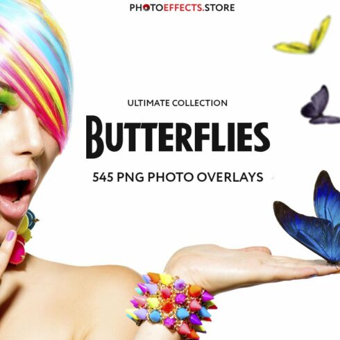 545+ Butterfly Photo Overlays 2.0cover image.