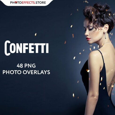 48+ Confetti Photo Overlayscover image.