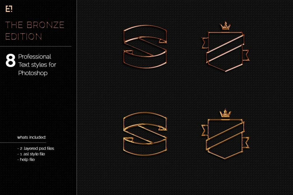 Bronze Photoshop Layer Styles – MasterBundles
