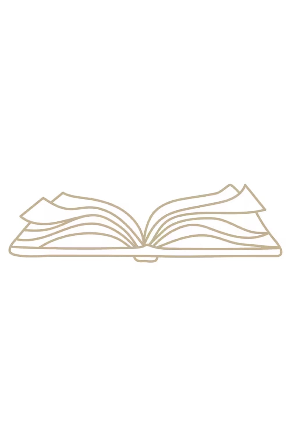 flat open book clip art