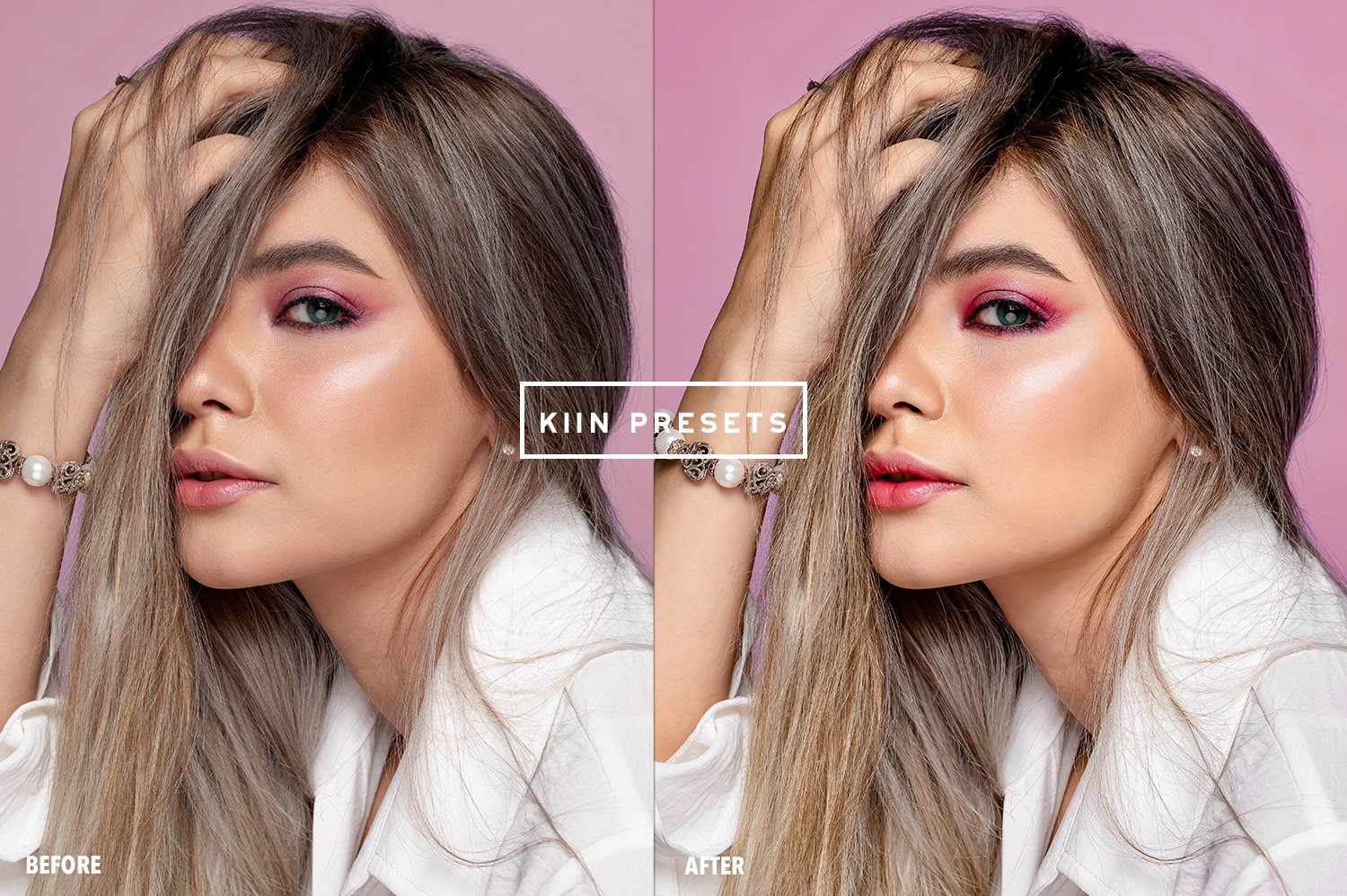 04kiin lightroom presets that girl presets influencer presets blogger presets that girl aesthetic beauty presets makeup presets mua no filter 851