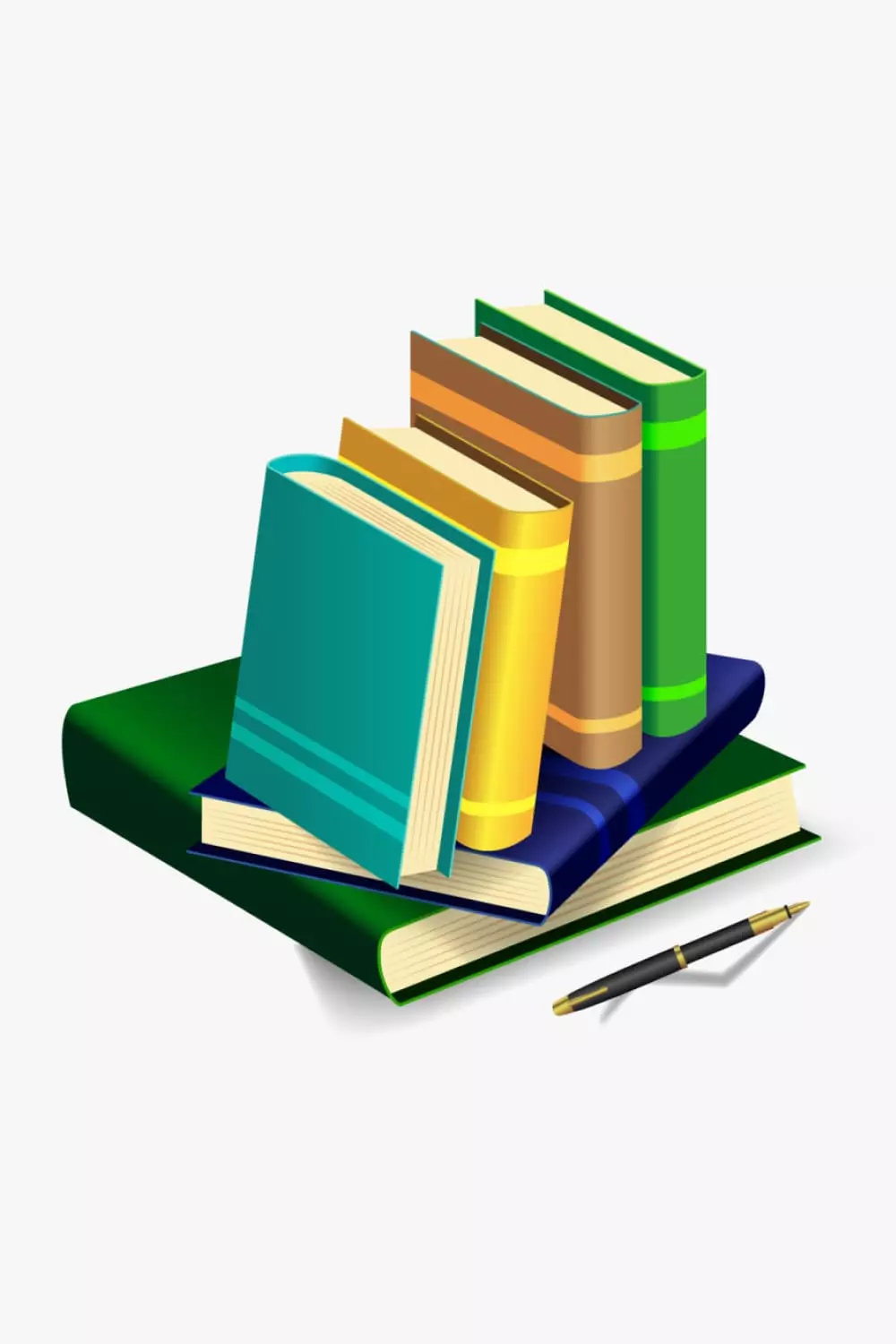 library book clipart