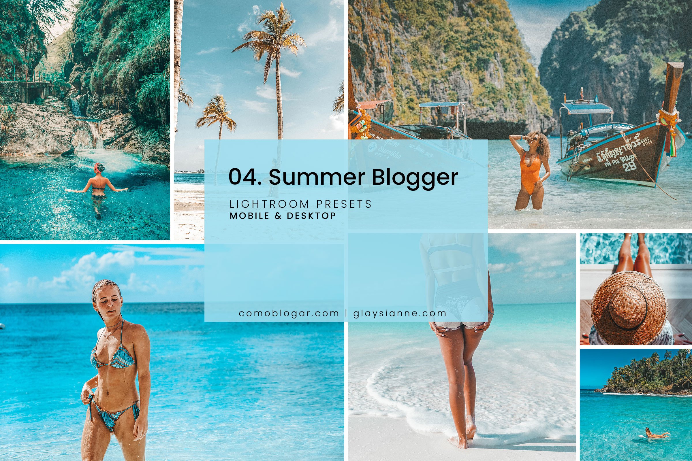 04. Summer Blogger - Presetscover image.