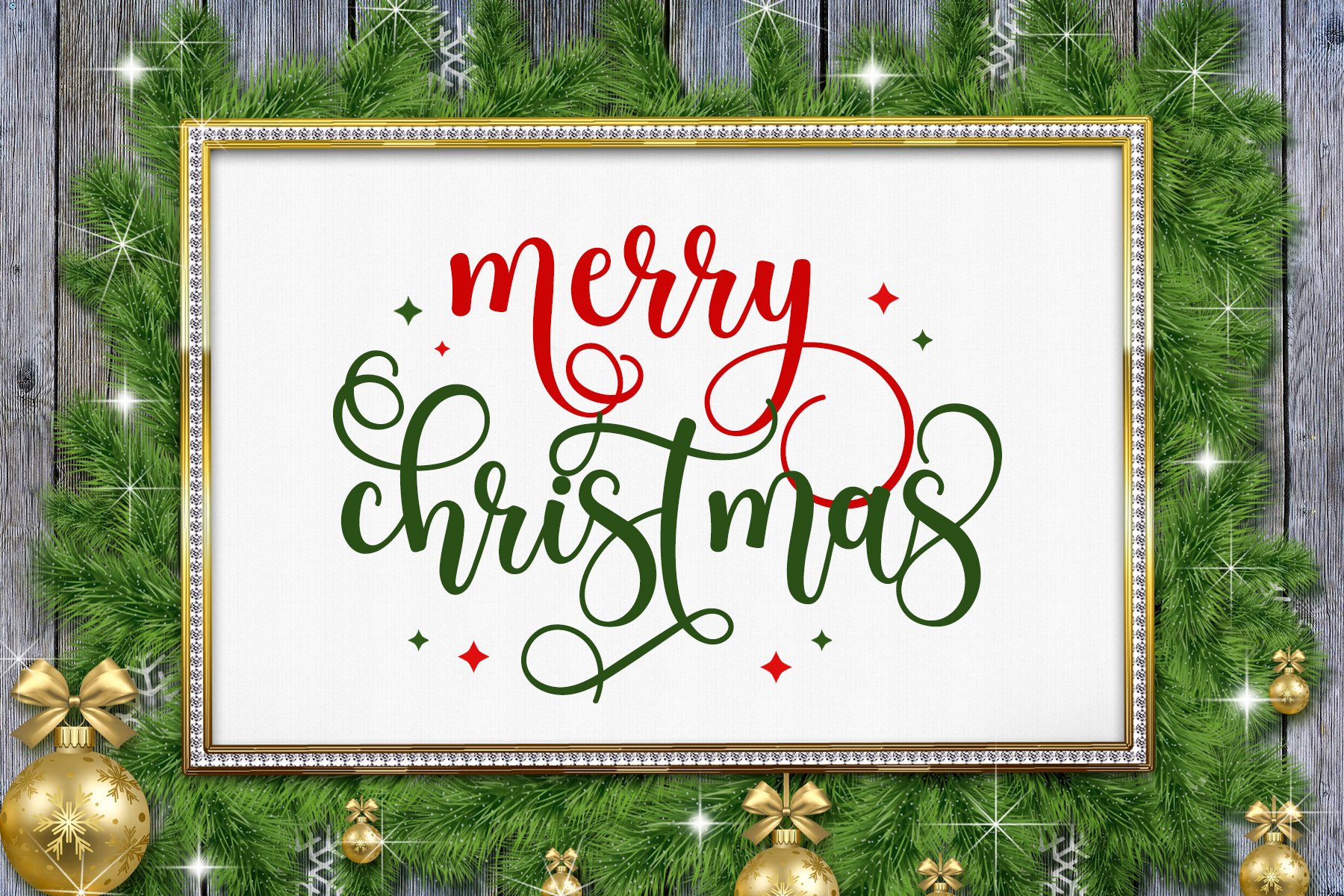 05 preview christmas highway swirly font script 574