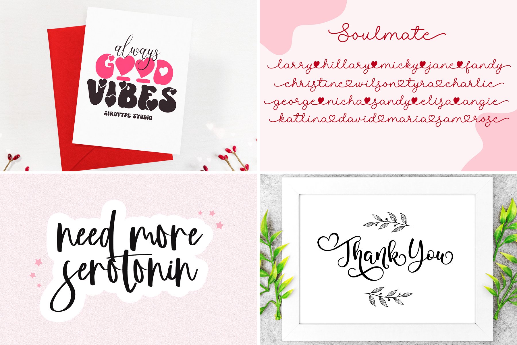 05 preview valentine font bundle 156