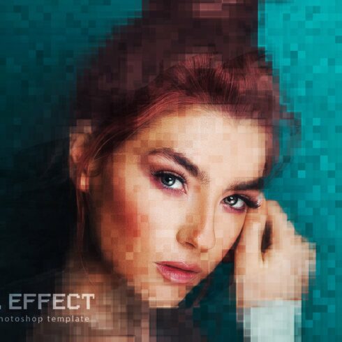 Pixel Art Effect Photoshopcover image.