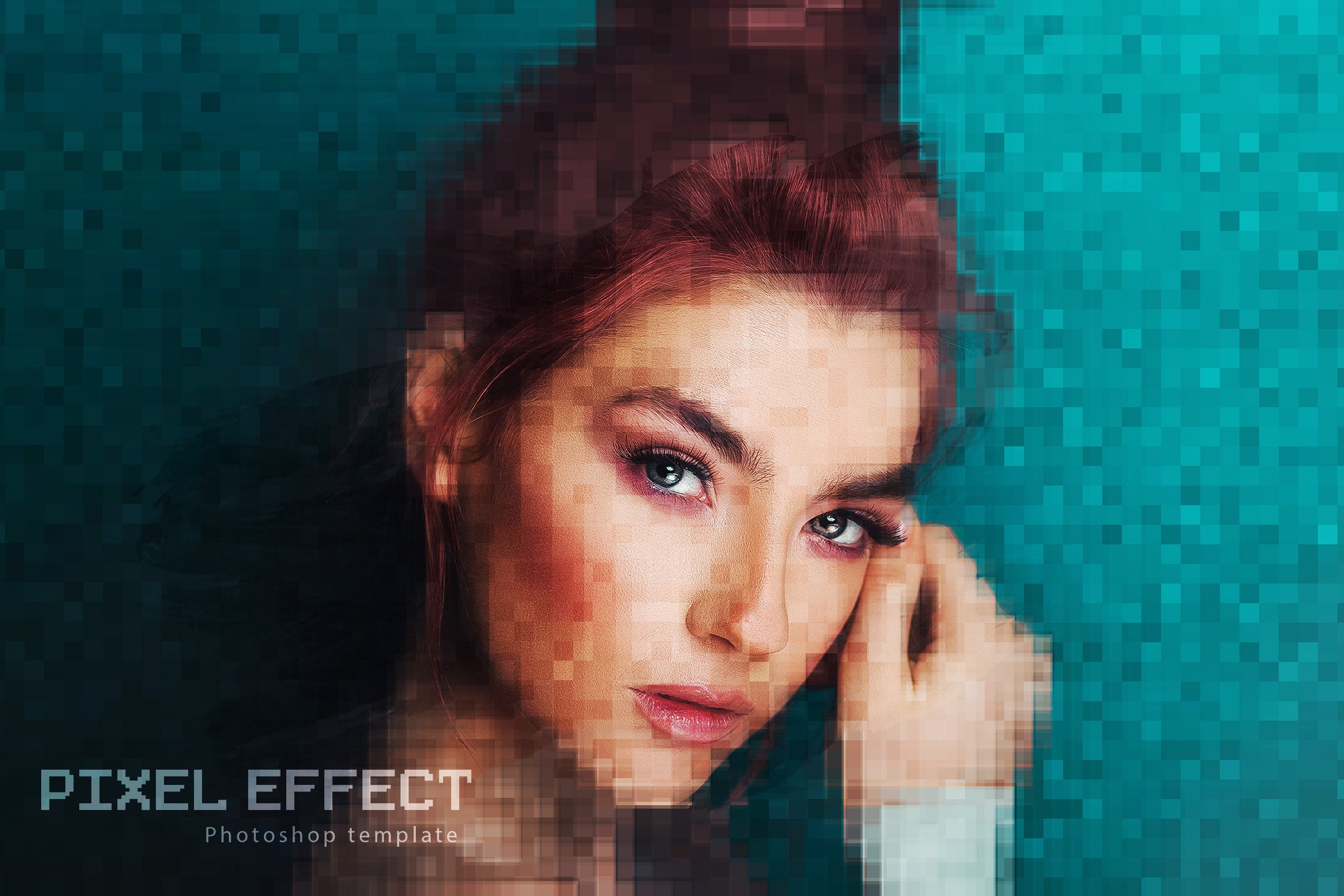 Pixel Art Effect Photoshopcover image.