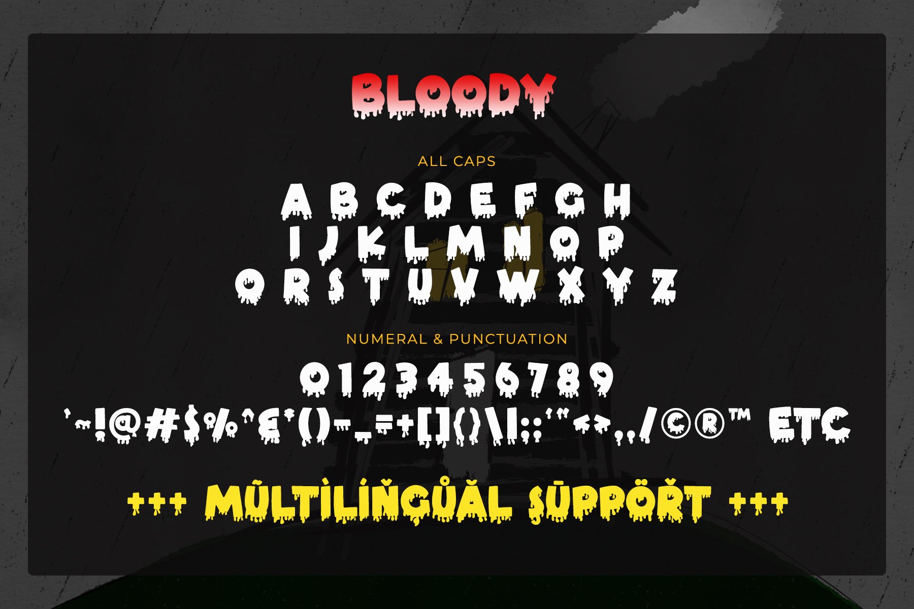 06 preview bloody spooky halloween font 361