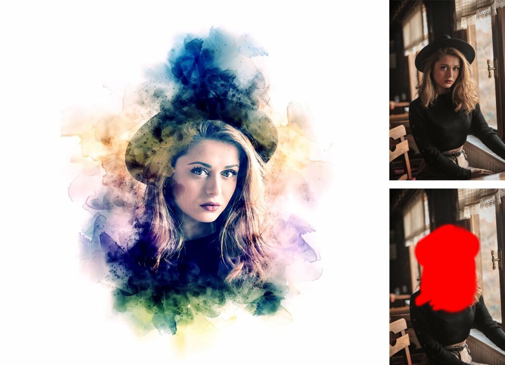 Watercolor Painting Action MasterBundles