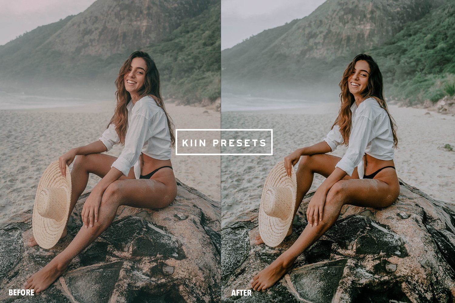 07kiin lightroom presets aesthetic presets green filter influencer presets lightroom filter moody preset blogger presets green aesthetic fashion presets 108