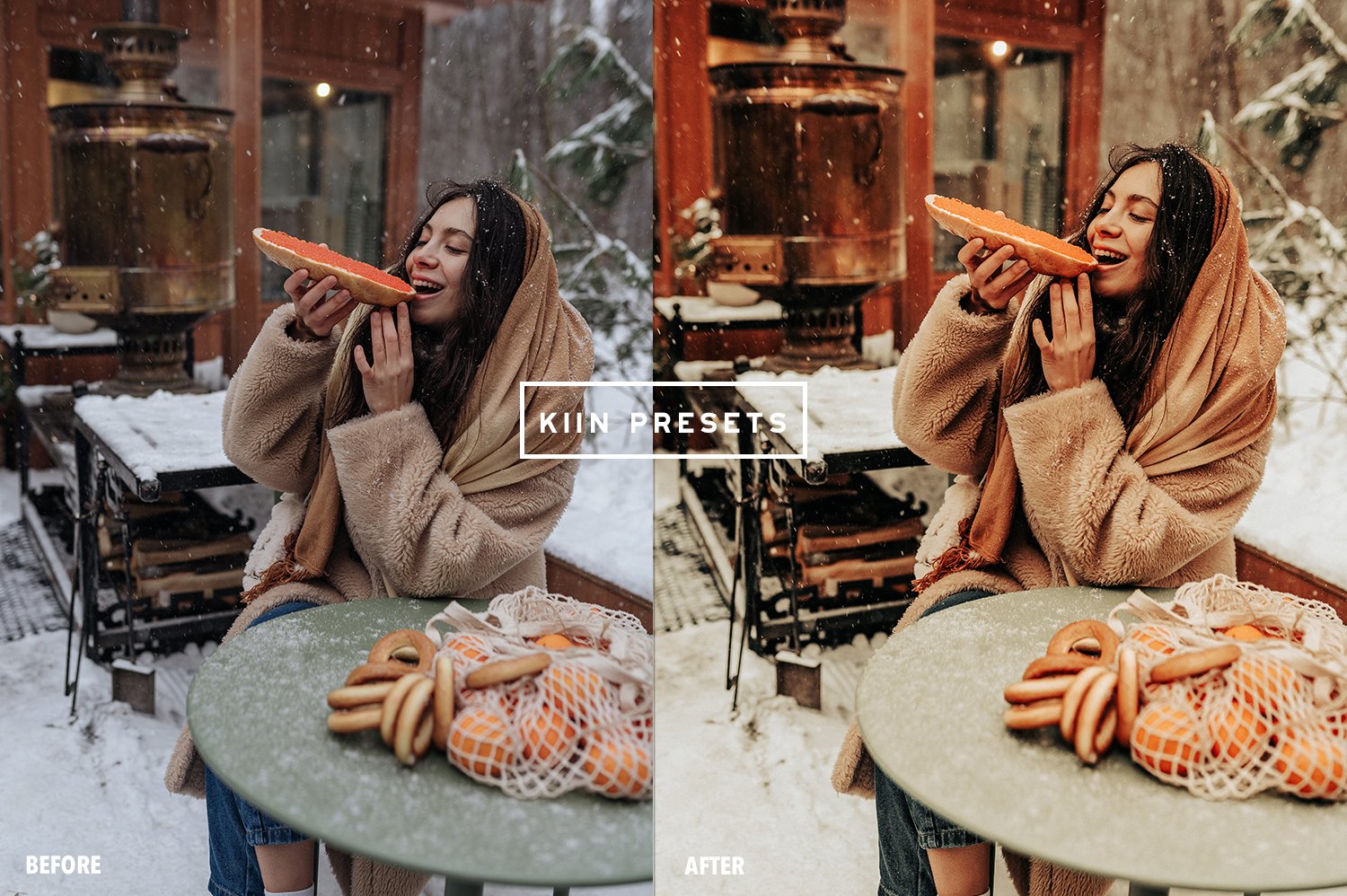 07kiin lightroom presets christmas presets gingerbread presets winter presets december presets influencer presets blogger presets 635