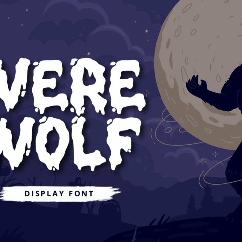 Werewolf - Display Font cover image.