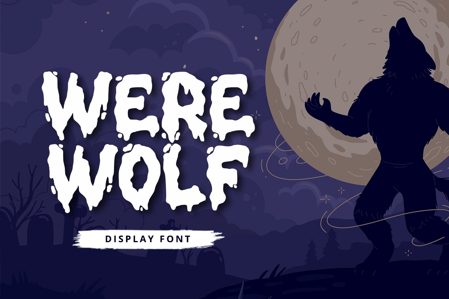 Werewolf - Display Font cover image.