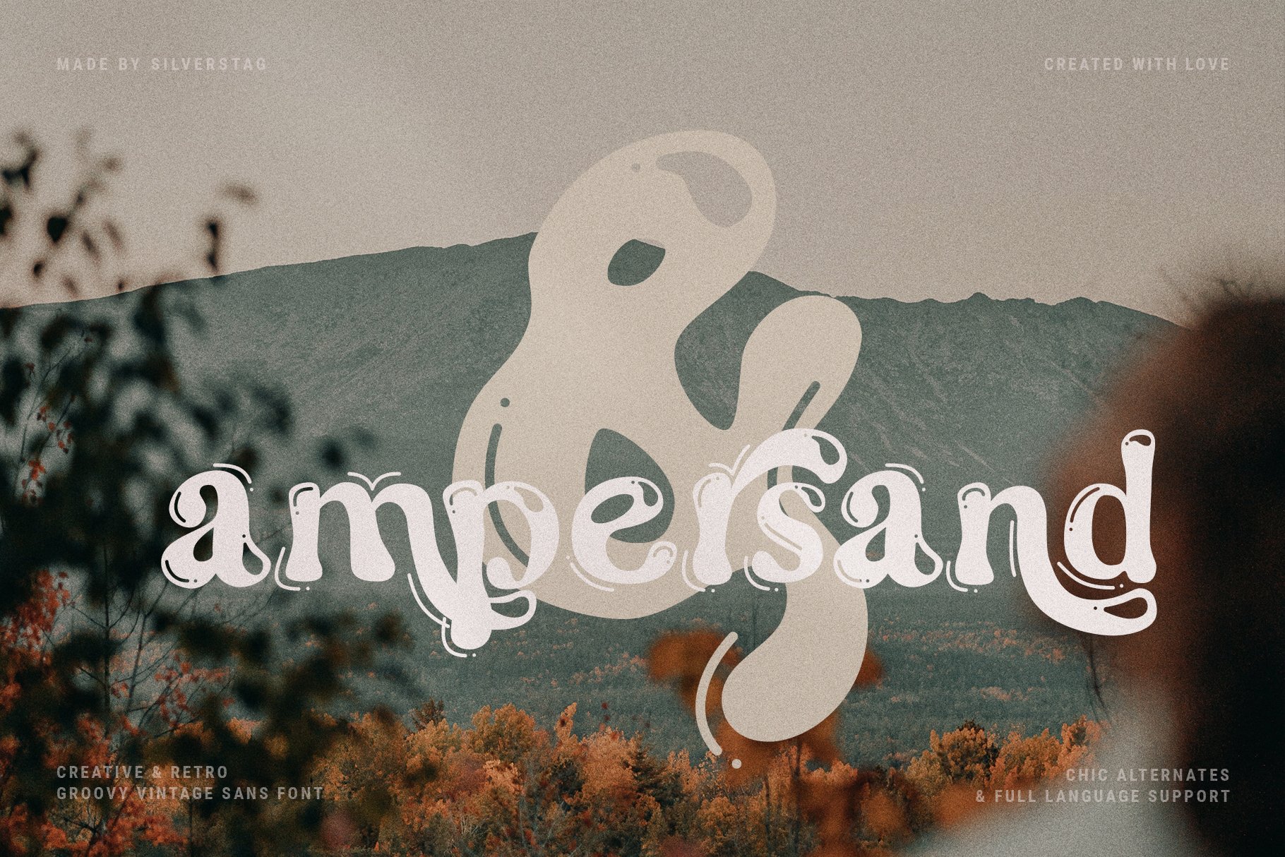 08 stone and hikers groovy retro font by silver stag 713