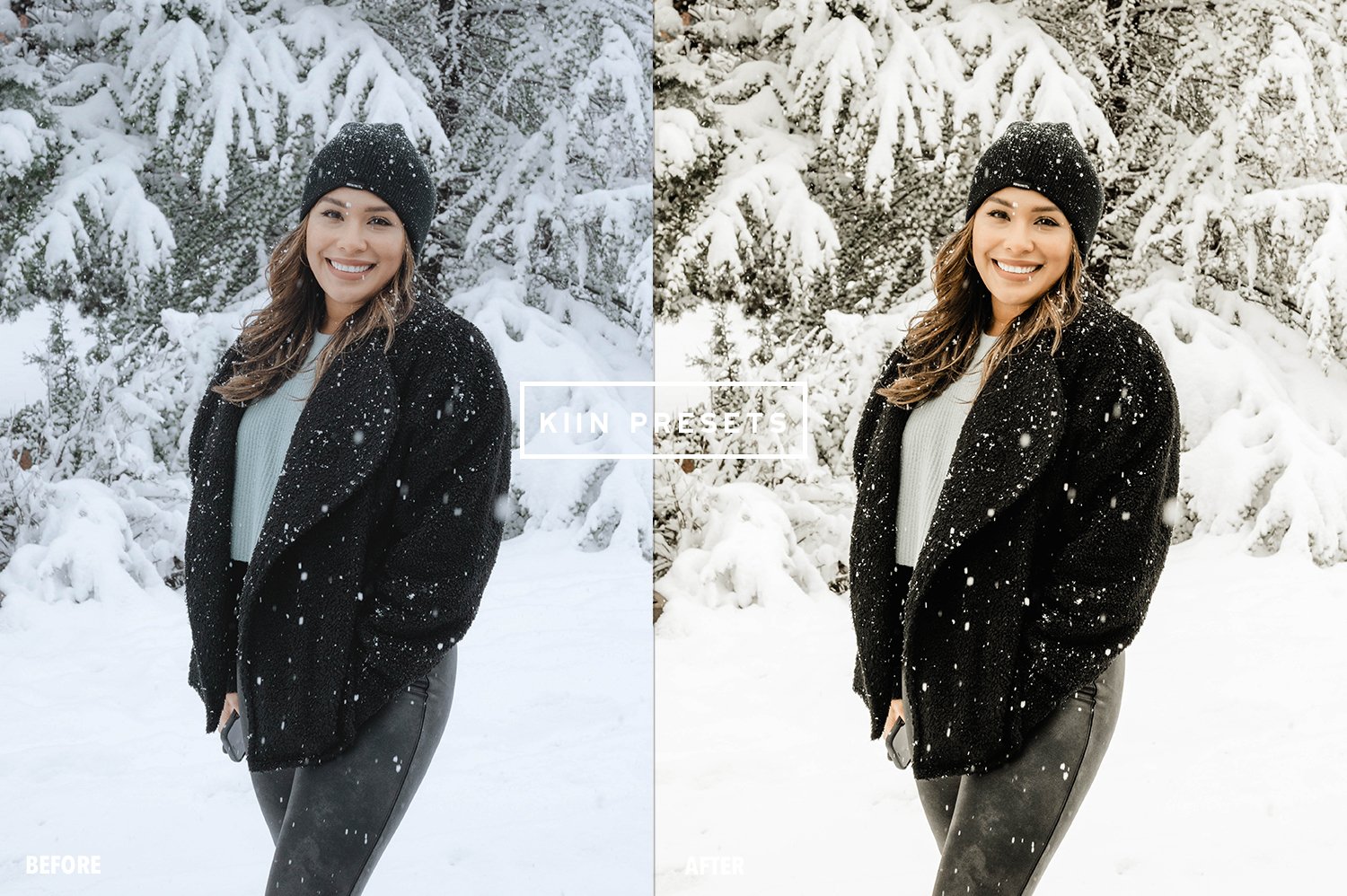 08kiin lightroom presets holiday presets ski presets winter presets ski aesthetic family xmas presets blogger presets snow presets 862