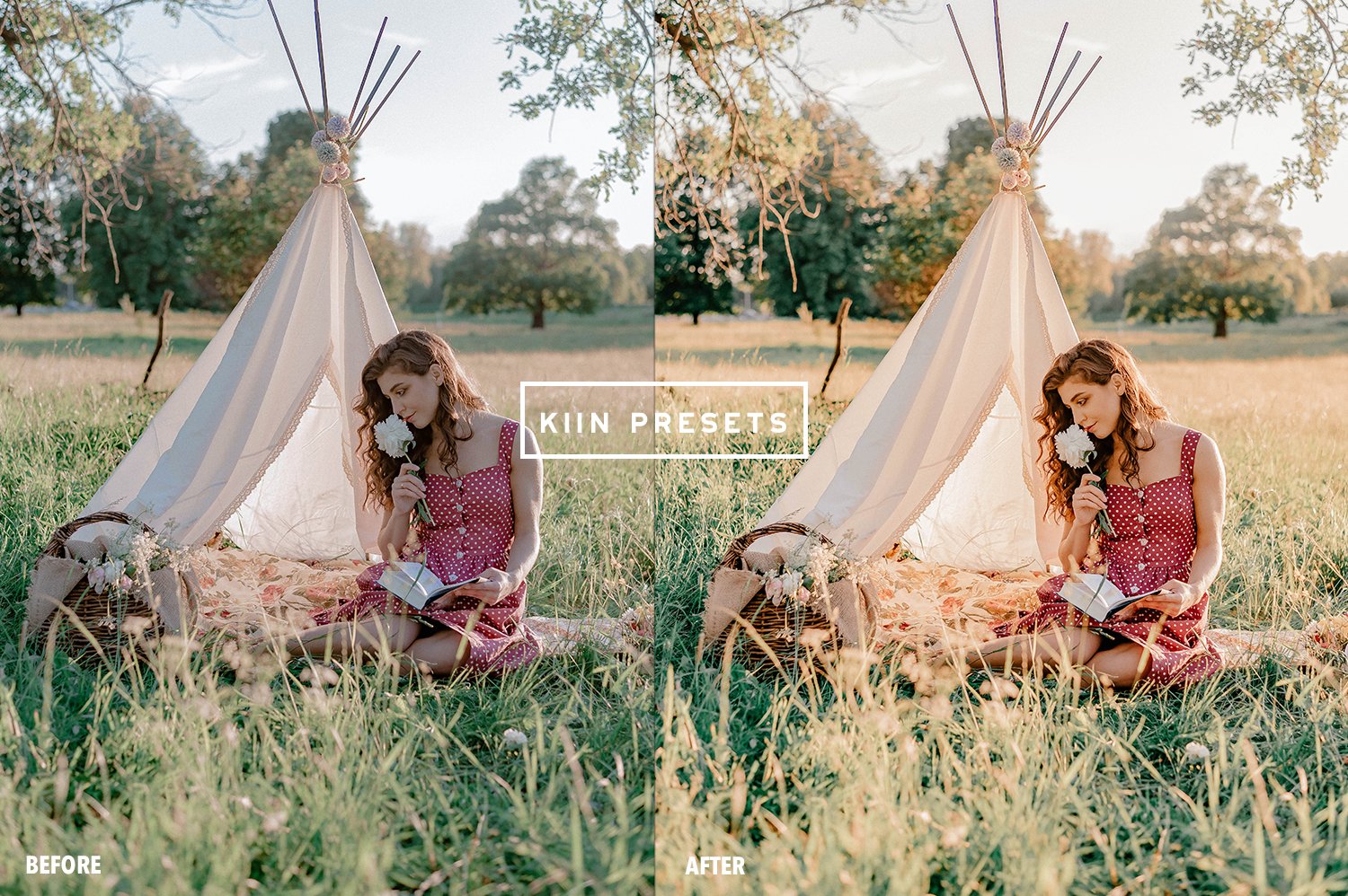 08kiin lightroom presets spring presets spring filter outdoor presets garden filter warm preset english garden presets familyphotography influencer presets summer presets 191